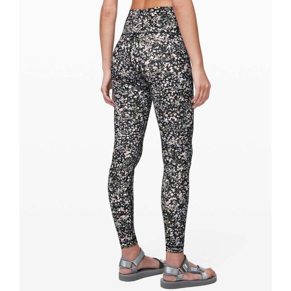 Lululemon Wunder Under Full Length Leggings (Size 4) Floral Full On Luxtreme 28” - Picture 6 of 11